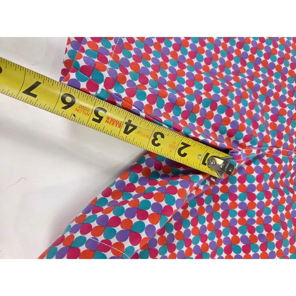 Psycho Bunny men's front-tie swim trunks quick-dry polyester Pink Blue